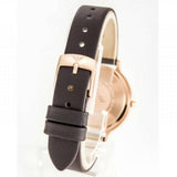 Emporio Armani Quartz Grey Dial Brown Leather Strap Watch For Women - AR11172 Authentic Buy Shop Now