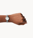 Emporio Armani Donna Mother of Pearl Dial Silver Steel Strap Watch For Women - AR11204 Authentic Buy Shop Now