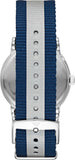 Emporio Armani Luigi Analog Beige Dial Two Tone NATO Strap Watch For Men - AR11212 Authentic Buy Shop Now