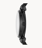 Emporio Armani Gianni T Bar All Black Diamond Dial Watch For Women - AR11245 Authentic Buy Shop Now