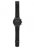 Emporio Armani Aviator Chronograph Black Dial Black Mesh Bracelet Watch For Men - AR11264 Authentic Buy Shop Now