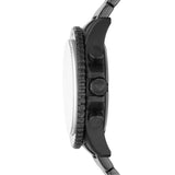 Emporio Armani Diver Chronograph Black Dial Black Steel Strap Watch For Men - AR11363 Authentic Buy Shop Now