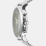 Emporio Armani Luigi Chronograph Quartz Black Dial Silver Mesh Bracelet Watch For Men - AR11429 Authentic Buy Shop Now