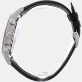 Emporio Armani Giovanni Analog Black Dial Black Leather Strap Watch For Men - AR11431 Authentic Buy Shop Now