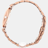 Emporio Armani Gianni T-Bar Crystals Silver Dial Rose Gold Steel Strap Watch For Women - AR11446 Authentic Buy Shop Now