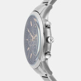 Emporio Armani Renato Chronograph Blue Dial Silver Steel Strap Watch For Men - AR11458 Authentic Buy Shop Now