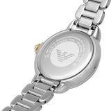 Emporio Armani Mia Quartz Mother of Pearl Dial Two Tone Steel Strap Watch For Women - AR11524 Authentic Buy Shop Now