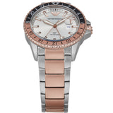 Emporio Armani Sea Explorer GMT Quartz White Dial Two Tone Steel Strap Watch For Men - AR11591 Authentic Buy Shop Now