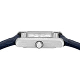 Emporio Armani Genni White Dial Blue Leather Strap Watch for Women - AR11718 Authentic Buy Shop Now