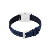 Emporio Armani Genni White Dial Blue Leather Strap Watch for Women - AR11718 Authentic Buy Shop Now