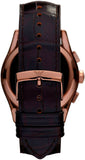 Emporio Armani Valente Classic Brown Dial Brown Leather Strap Watch For Men - AR1609 Authentic Buy Shop Now