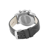 Emporio Armani Luigi Chronograph Quartz Grey Dial Grey Leather Strap Watch For Men - AR1735 Authentic Buy Shop Now