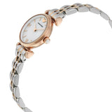 Emporio Armani Gianni Mother of Pearl Dial Two Tone Steel Strap Watch For Women - AR1764 Authentic Buy Shop Now