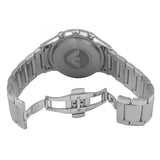 Emporio Armani Renato Chronograph Cream Dial Silver Steel Strap Watch For Men - AR2458 Authentic Buy Shop Now