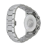 Emporio Armani Sportivo Chronograph Silver Dial Silver Steel Strap Watch For Men - AR5963 Authentic Buy Shop Now