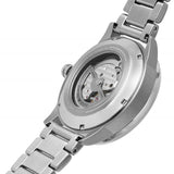 Emporio Armani Meccanico Chronograph Automatic Green Dial Silver Steel Strap Watch For Men - AR60053 Authentic Buy Shop Now