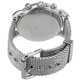 Emporio Armani Luigi Black Dial Silver Mesh Bracelet Watch For Men - AR8032 Authentic Buy Shop Now