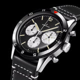 Breitling Avi Ref. 765 1964 Re Edition Black Dial Black Leather Strap Watch for Men - AB09451A1B1X1 Authentic Buy Shop Now
