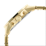 Armani Exchange Banks Chronograph Black Dial Gold Steel Strap Watch For Men - AX1721 Authentic Buy Shop Now