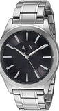 Armani Exchange Nico Analog Black Dial Silver Steel Strap Watch For Men - AX2320 Authentic Buy Shop Now