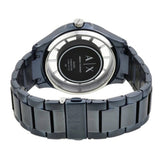 Armani Exchange Hampton Skeleton Grey Dial Blue Steel Strap Watch For Men - AX2401 Authentic Buy Shop Now