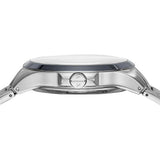 Armani Exchange Hampton Chronograph Grey Dial Silver Steel Strap Watch For Men - AX2405 Authentic Buy Shop Now