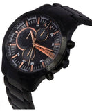 Armani Exchange Chronograph Black Dial Black Steel Strap Watch For Men - AX2429 Authentic Buy Shop Now