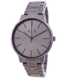 Armani Exchange Cayde Analog Grey Dial Grey Steel Strap Watch For Men - AX2722 Authentic Buy Shop Now