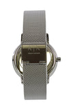 Armani Exchange Cayde Chronograph Black Dial Silver Mesh Strap Watch For Men - AX2714 Authentic Buy Shop Now