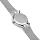 Armani Exchange Cayde Chronograph Black Dial Silver Mesh Strap Watch For Men - AX2714 Authentic Buy Shop Now