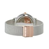 Armani Exchange Lola Analog White Dial Silver Mesh Strap Watch For Women - AX5537 Authentic Buy Shop Now