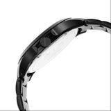 Armani Exchange Hampton Black Dial Black Steel Strap Watch For Men - AX7101 Authentic Buy Shop Now