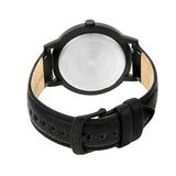 Armani Exchange Cayde Analog Black Dial Black Leather Strap Watch For Men - AX7120 Authentic Buy Shop Now