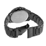 Armani Exchange Chronograph Black Dial Black Steel Strap Watch For Men - AX7140 Authentic Buy Shop Now