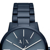 Armani Exchange Cayde Analog Blue Dial Blue Steel Strap Watch For Men - AX2702 Authentic Buy Shop Now