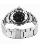 Armani Exchange Hampton Chronograph Black Dial Silver Steel Strap Watch For Men - AX2179 Authentic Buy Shop Now