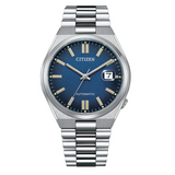 Citizen Tsuyosa Automatic Dark Blue Dial Silver Steel Strap Watch For Men - NJ0151-88L Authentic Buy Shop Now