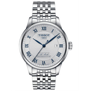 Tissot Le Locle Powermatic 80 Silver Dial Silver Steel Strap Watch for Men - T006.407.11.033.03 Authentic Buy Shop Now