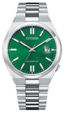 Citizen Tsuyosa Automatic Green Dial Silver Steel Strap Watch For Men - NJ0150-81X Authentic Buy Shop Now