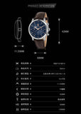 Maserati Epoca Chronograph Blue Dial Brown Leather Strap Watch For Men - R8871618014 Authentic Buy Shop Now