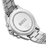 Hugo Boss Troper Chronograph Blue Dial Silver Steel Strap Watch For Men - 1514069 Authentic Buy Shop Now