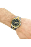 Hugo Boss Hero Blue Dial Two Tone Steel Strap Watch for Men - 1513767 Authentic Buy Shop Now