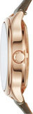 Fossil Suitor Mechanical Grey Dial Grey Leather Strap Watch for Women - BQ3265 Authentic Buy Shop Now