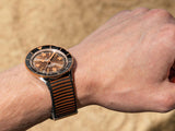 Breitling Superocean Heritage '57 Outerknown Brown Dial Brown NATO Strap Watch for Men - A103703A1Q1W1 Authentic Buy Shop Now
