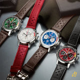 Breitling Top Time B01 Shelby Cobra Blue Dial Brown Leather Strap Watch for Men - AB01763A1C1X1 Authentic Buy Shop Now