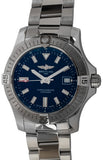 Breitling Avenger Automatic 43mm Blue Dial Silver Steel Strap Watch for Men - A17318101C1A1 Authentic Buy Shop Now