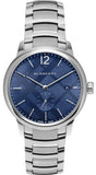 Burberry The Classic Blue Dial Silver Steel Strap Watch for Men - BU10007 Authentic Buy Shop Now