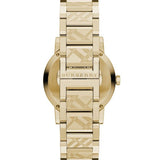 Burberry The City Gold Dial Gold Steel Strap Watch for Women - BU9145 Authentic Buy Shop Now