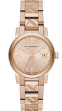 Burberry The City Rose Gold Dial Rose Gold Steel Strap Watch for Women - BU9146 Authentic Buy Shop Now