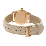 Burberry The City Gold Dial Beige Leather Strap Watch for Women - BU9210 Authentic Buy Shop Now